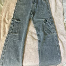 Blue Cargo Jeans 