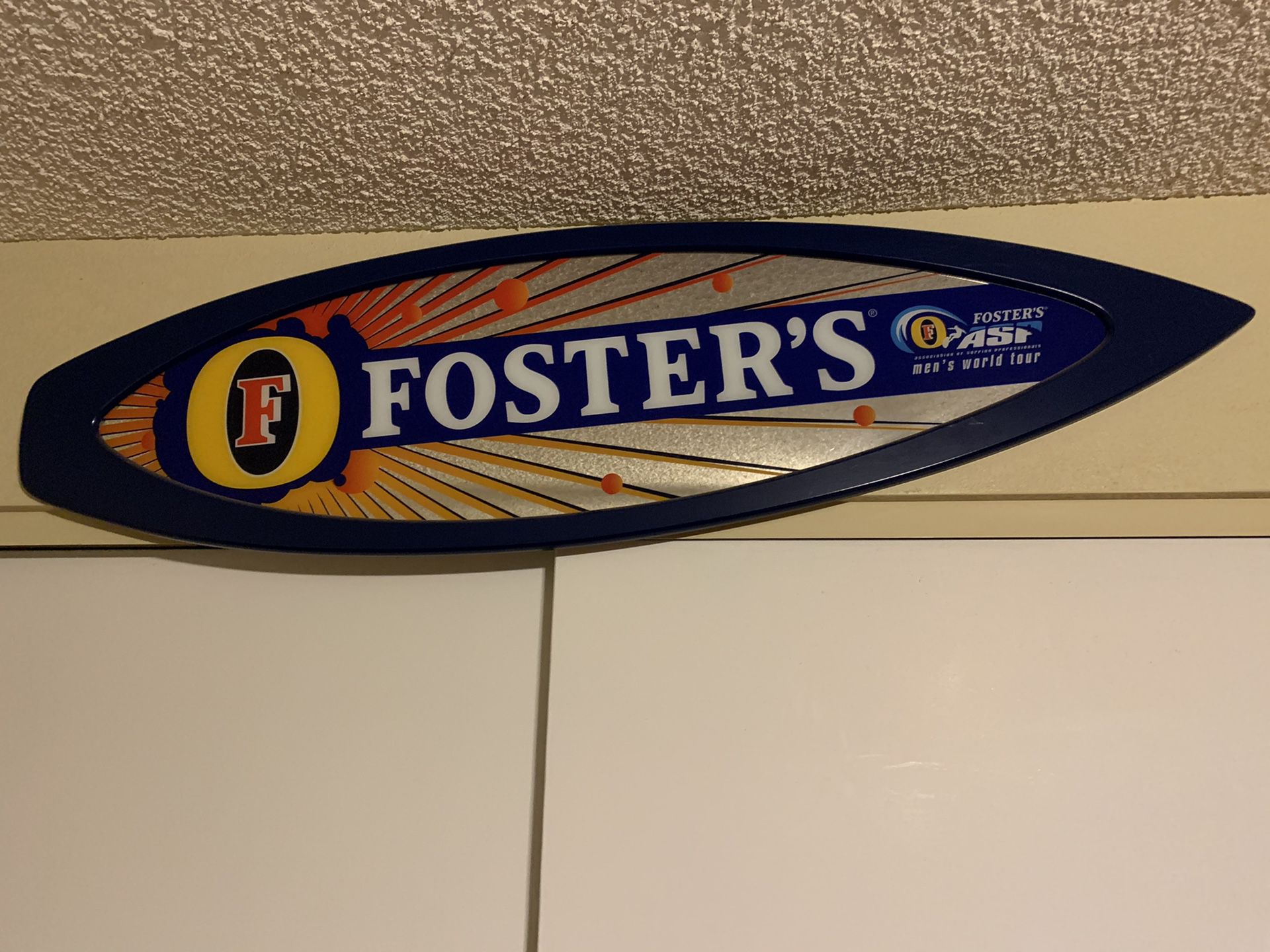 Fosters 5’ Surfboard mirror