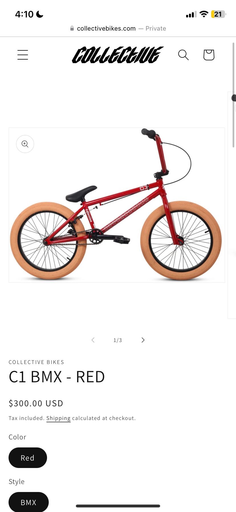 C1 Collective Bmx Bike for Sale in Oakland Park FL OfferUp