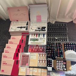 Beetles Professional Nail Kit Bundle – Gel Polish, TIPEX Tips, Lamp, Full Set