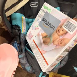 Car seat and shower bed