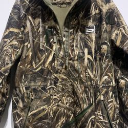 Heavy Banded 3/4 Pull Over Jacket