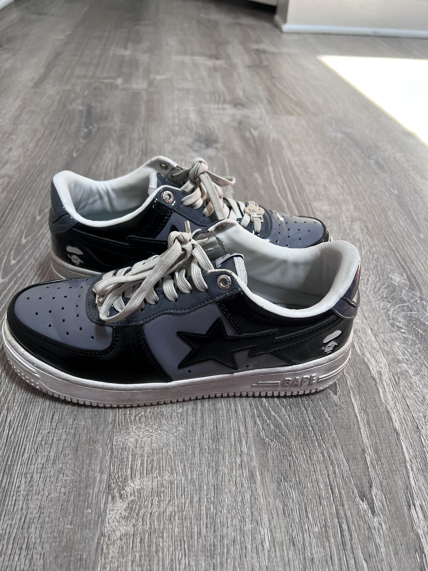 BAPE Bapesta GRAY *used*