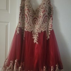 Red Party Dress