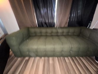 Green couch