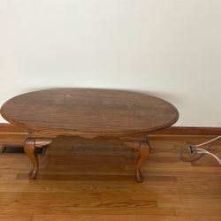 Solid wood coffee table -$50 OBO