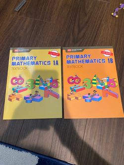 Primary Mathematics Textbooks 1A and 1B