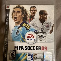 PLAYSTATION 3 FIFA SOCCER 09 VIDEO GAME