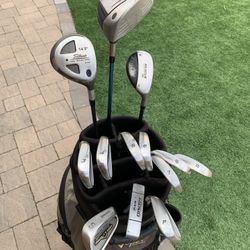 Men’s Set RH Golf Clubs, Titleist, TaylorMade