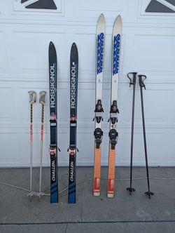 Skis & Ski poles