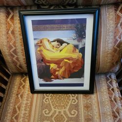 Flaming June by Frédéric Leighton Paint By Sticker Picture