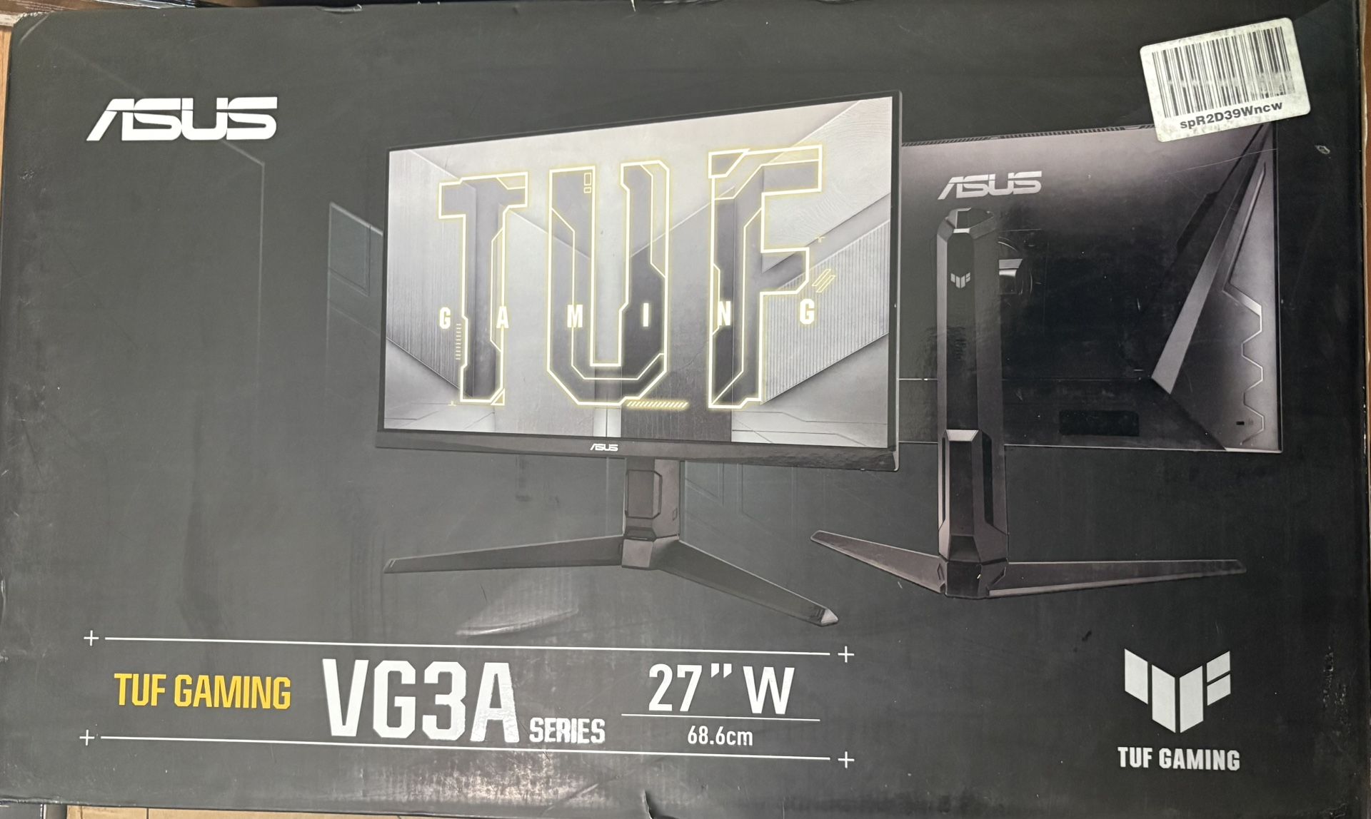 asus tuf gaming vg3a series monitor