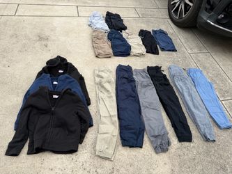 Cat and Jack pants and shorts size 8