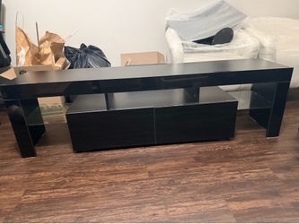 Black entertainment center