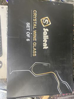 Brand New Set Of 6 Wine Glasses