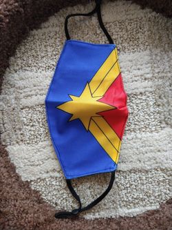 Captain Marvel kids Face Mask