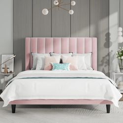 Pink Bed Frame 