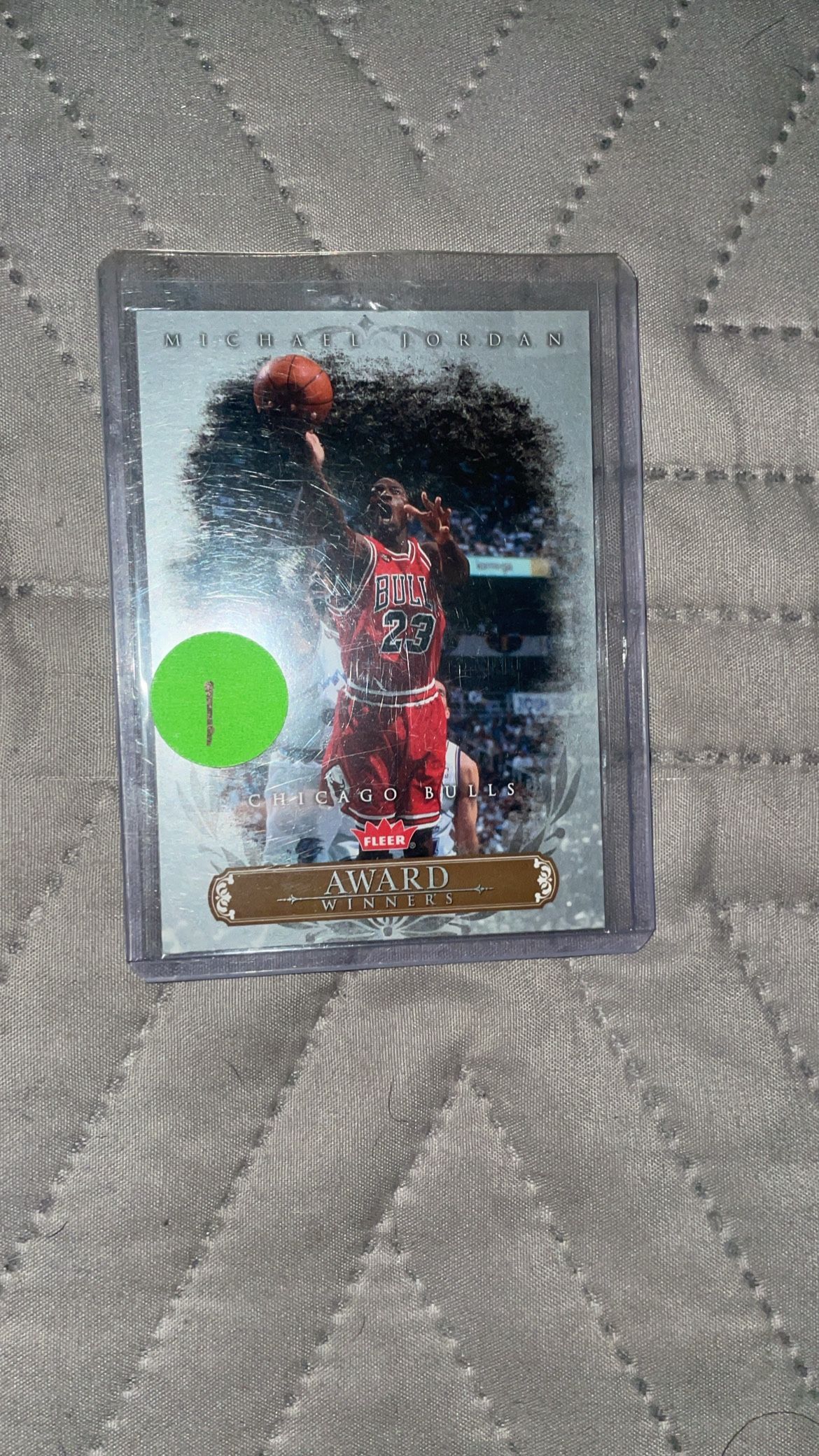 Jordan Award Winning Basketball Card
