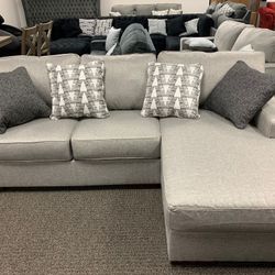 Marsing Nuvella 2-Piece Sectional with Chaise RAF🚛Same Day Delivery💳Financing Options