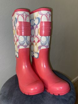 Coach | Pearl Dream | Rain Boots 