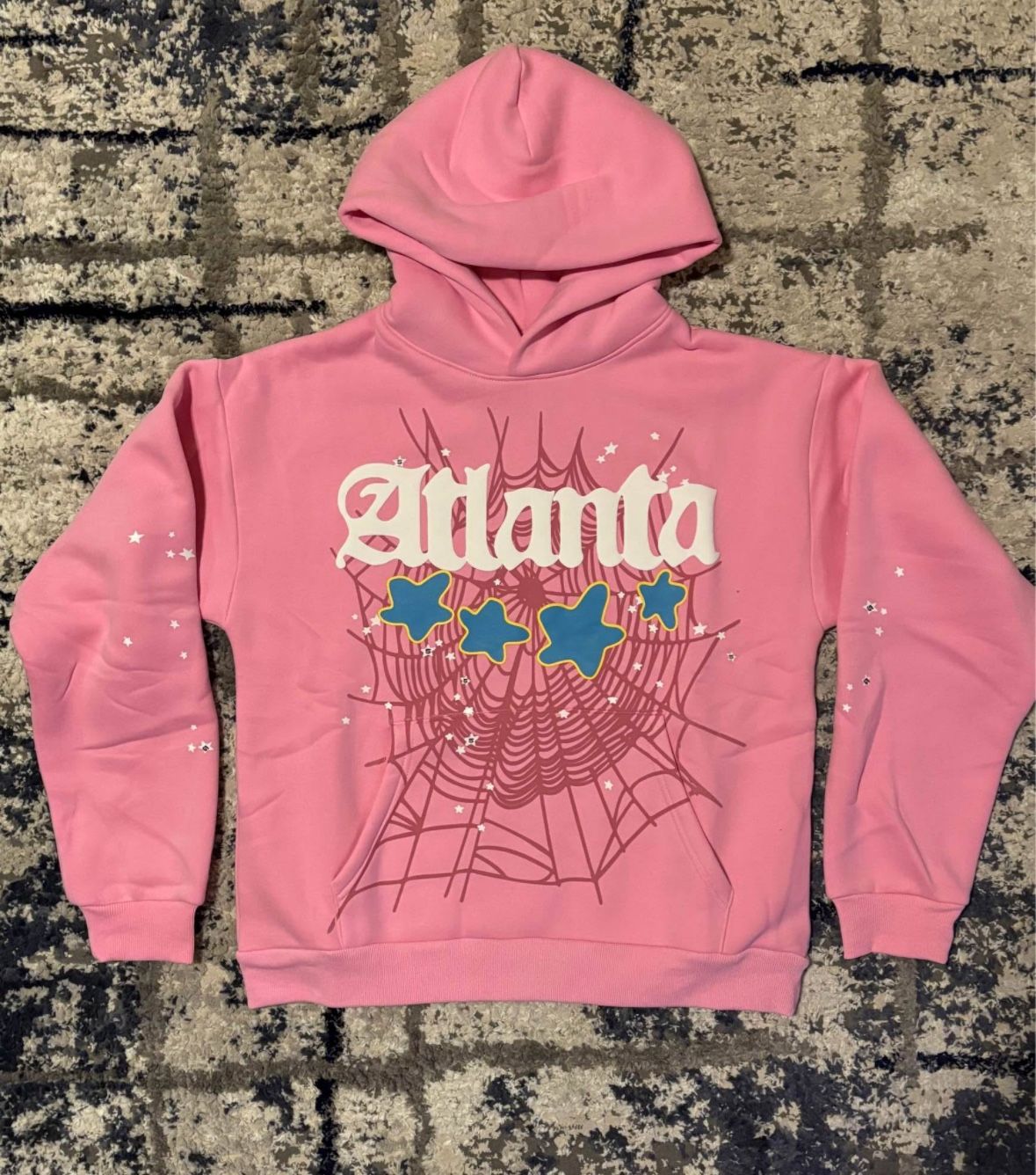Pink Atlanta Spider Hoodie