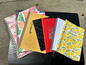 Notebooks & Journals Assorted Bundle – Partially Used