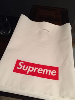 Supreme plastic bags
