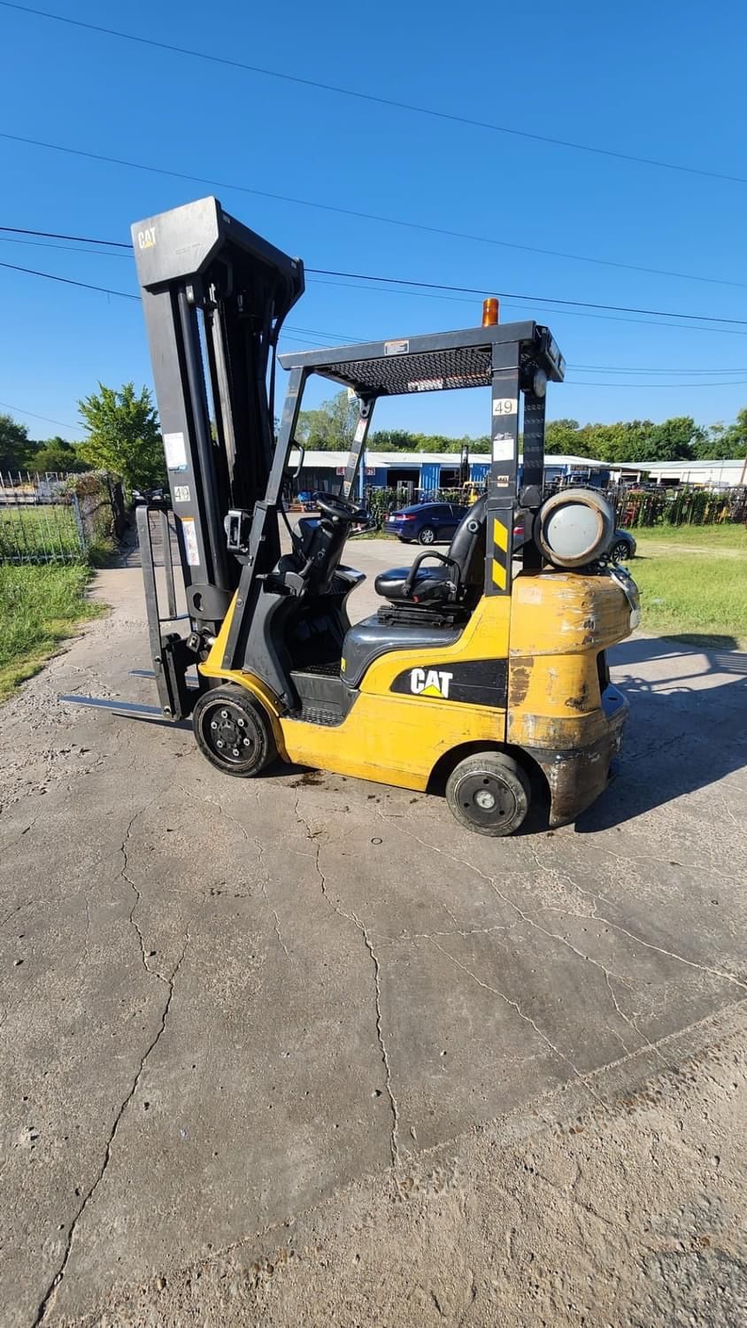 2012 Quad Stage Caterpillar Forklift. 
