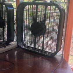 Box Fan Black