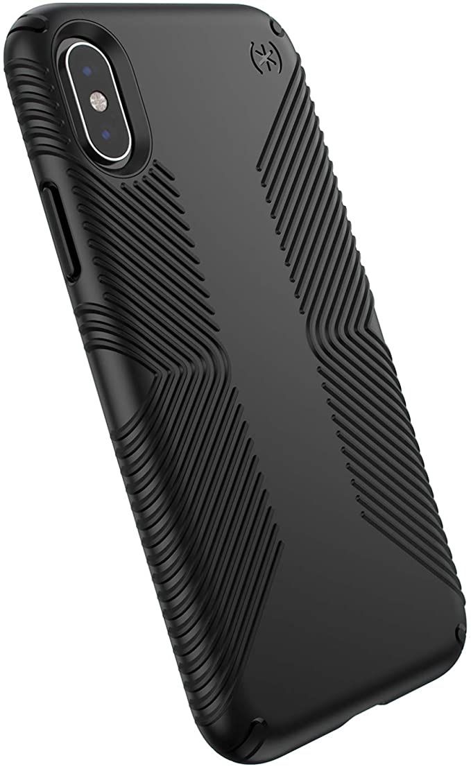 Iphone X Speck Case -- Presidio Grip 2 Iphone X Case, Black/Black- New Open Box