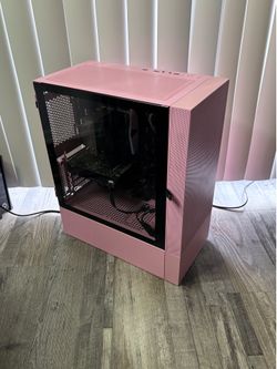 Pink gaming pc