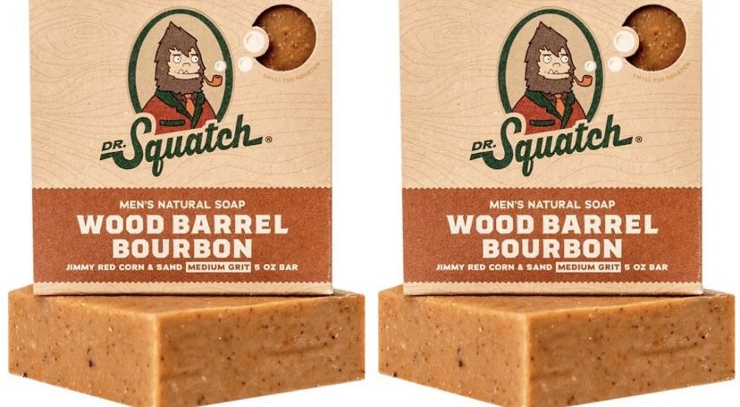 Dr Squatch Wood barrel burden  No Box Soap Only