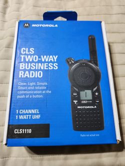 Motorola CLS1110 Two Way Business Radio
