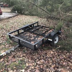 Flat bed trailer..5 X 8 Excellent Shape 