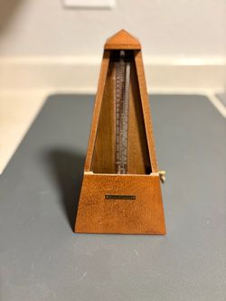 Vintage Wooden Mechanical Metronome