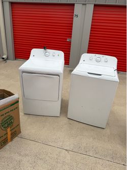 Washer and dryer