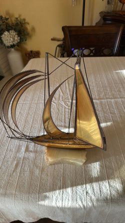 Old Sailboat sculptures