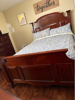 Cherry Wood Bedroom set