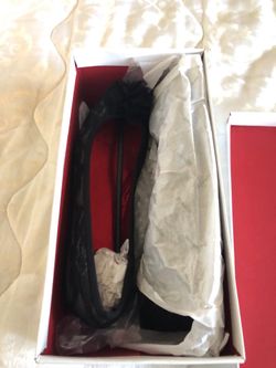 Size 9 black flats $8