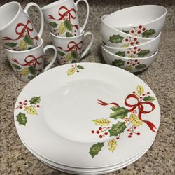 4 People Dinner Set