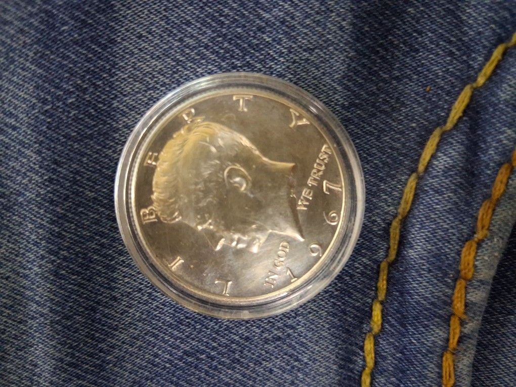 90 Percent Silver John F Kenenedy 1967 Proof Coin