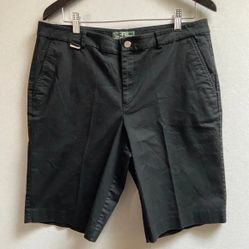 Lauren Active Ralph Lauren Black Shorts Sz 14