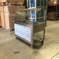 Warmer car Stainless Steel Electric Steam Table C6