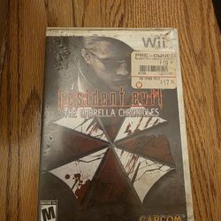Wii Resident Evil The Umbrella Chronicles 