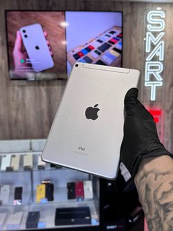 Apple iPad Mini 5 128 GB WiFi + Cellular - Grey (Unlocked) ) + Warranty