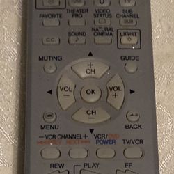 JVC RMC1201G TV Remote Control