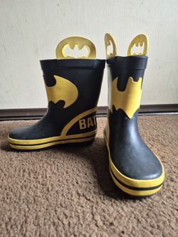 Batman rain boots