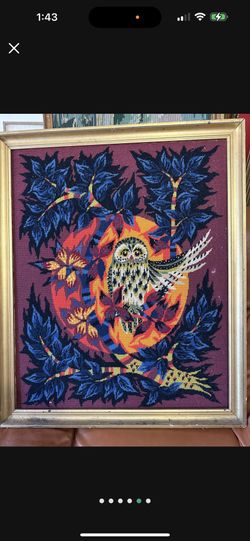 Embroidery Art Work Hand Sewing Needles Tapestries From 🇫🇷 