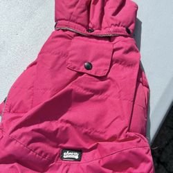AMOOT PETS WORLD HOT PINK DOG’S WINTER COAT SZ SMALL