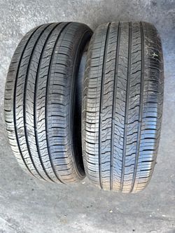 Set of 2 nice tires 235/55/20 ( We install & balance )